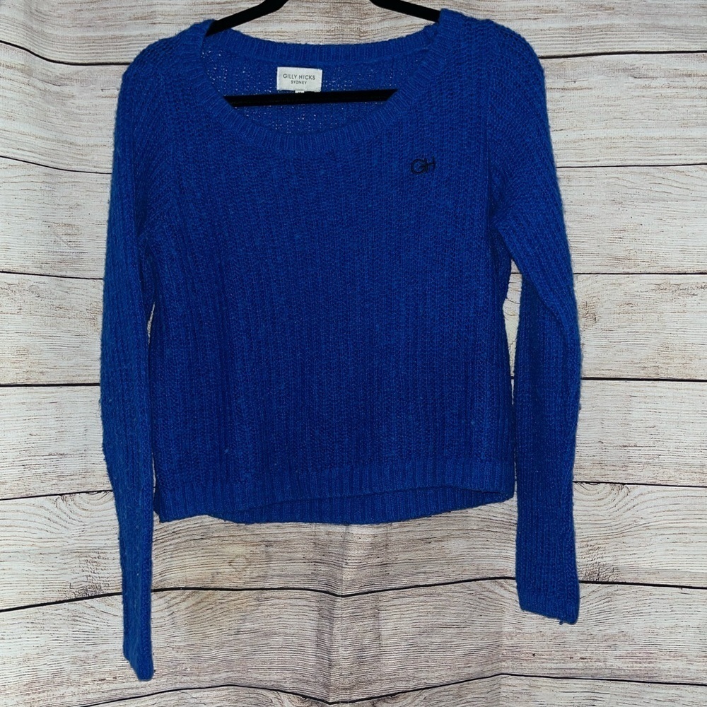 🤎3/$10 Gilly Hicks Blue Sweater